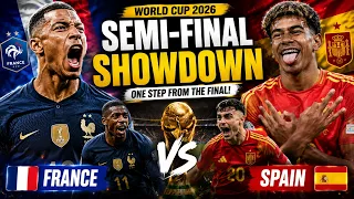 France vs Spain: The Semi-Final CHAOS! LIVE 🇫🇷🇪🇸