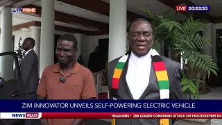 Zim innovator unveils self-powering electric vehicle