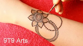 9T9 Arts mehndi | Mehndi designs | Gulf mehndi design | Navratri ke liye mehandi | Mehandi ka design