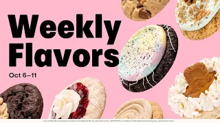 Brookie Cookie, Raspberry Butter Cake Cookie, & More! | Crumbl