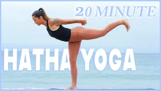 20 Minute Hatha Yoga Flow | Connect With Your Body