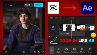 Smooth Zoom In Like AE in Capcut🔥 | Capcut Tutorial