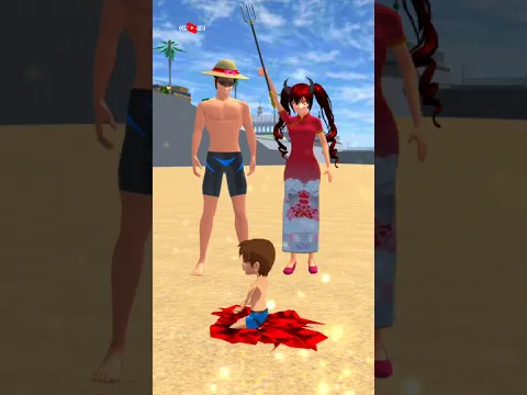 Taiga reported to Mama Nagin😱, Mio usil😡,Yuta baik🤩 #sakuraschoolsimulator #sakura #short