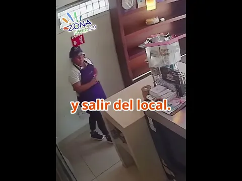 Asalto una pastelería y se llevó una sorpresa inolvidable