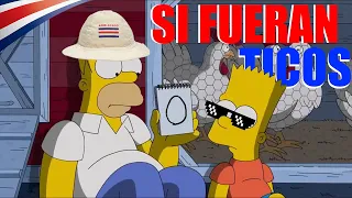 SI LOS SIMPSONS FUERAN TICOS HD - PARODIA TICA | KEVINTROX