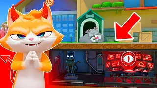 Building SECRET UNDERGROUND BASE in I AM CAT VR!