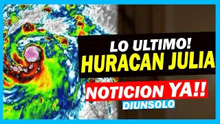 #ULTIMAHORA HURACAN JULIA LO ULTIMO QUE ESTA ACONTENCIENDO EN CENTRO AMERICA Y EL SALVADOR