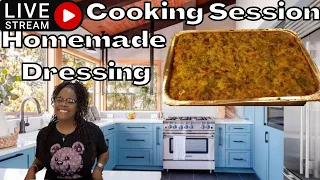 Gina Young Live Cooking Session Homemade Holiday Dressing