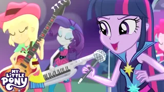 My Little Pony: Equestria Girls | 'Bem vindo ao show' 🌈🎸Rainbow Rocks | Música Oficial