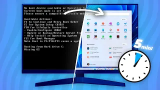 COMO INSTALAR WINDOWS 11 en 5 MINUTOS!