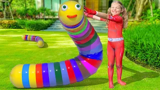 Funny story about worms from a computer game in real life