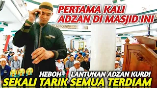 MENCOBA ADZAN NADA SEDIH, pertama kali adzan disini L9sg BIKIN JAMAAH MELELEH 😭 ماشاالله