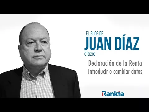 En este nuevo vídeo, Juan Díaz nos explica a introducir o cambiar datos en la declaración de la renta. Si habéis usado el programa renta web y no sabéis cómo modificar datos podremos ver cómo cambiarlos en este vídeo.