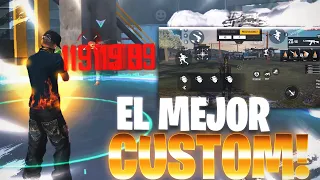 El MEJOR CUSTOM HUD a 4 DEDOS de FREE FIRE