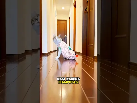 Kucing Tanpa Kaki dan Majikan yang Tulus🥺🐱