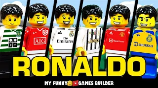 Life of RONALDO - Cristiano Ronaldo story from Sporting to Al Nassr (2002-2023) in Lego