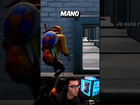 Encontrei um HACKER no Fortnite