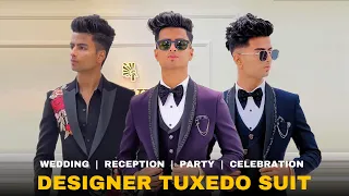 Designer Tuxedo Suit For Men | Wedding Season | MAYUR Designer