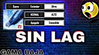 5 *TRUCOS* que NO CONOCES para QUITAR el LAG en Free Fire Gama Baja (Sin Apps) 2026