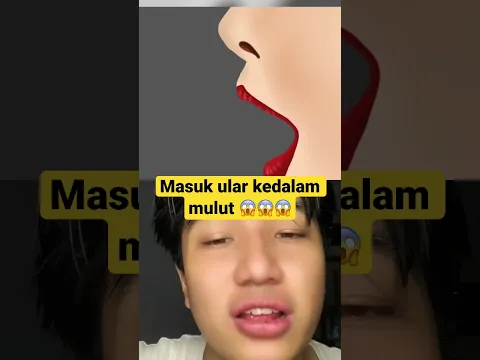 MASUK ULAR KEDALAM MULUT 😱😱😱 #viral