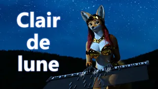 Clair de lune | Furry | Piano Music Video