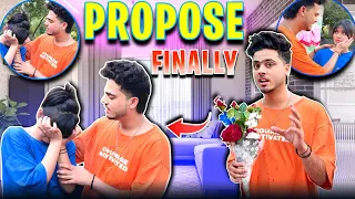 Finally Propose 💐 @rekhakhatri1832  