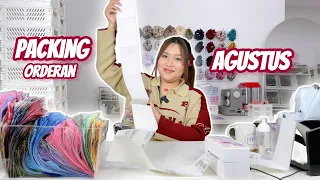 PACKING VLOG LEVIA SCRUNCHIE AGUSTUS