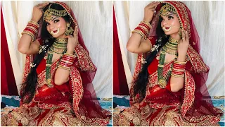 Bridal makeup at home only Rs.1000 🙈OMG🤑 look || SWGGER SHIVANI VLOG #youtube #shorts #vlog #viral