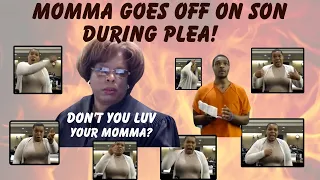 Momma goes OFF on her son during his revocation hearing…this is one tough mom!!