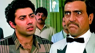 ये गीदड़ धमकियाँ किसी और को देना बलवंत राय | Ghayal Action Scene | Sunny Deol, Amrish Puri