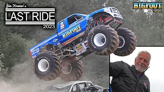 Jim Kramer's LAST RIDE - 2023 BIGFOOT Open House #monstertrucks #monstertruck