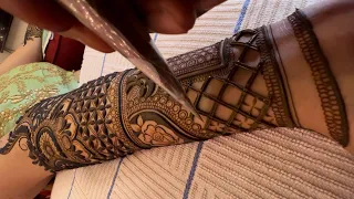 Bridal mehandi 2023 / Bridal mehandi full tutorial /step by step bridal mehandi #bridalmehendi #art