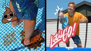 【POP Dad🕺🌈】 Yoshipapa's funny video🥳🥳🥳#longvideo#よしパパ#baby #dad#checkitout 👍#happening