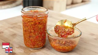 Awet TANPA Pengawet! Resep SAMBAL BAWANG Ala Bu Rudy Surabaya.