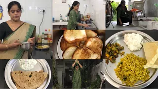 Sunday vlog/Cleaning/Cooking/Pulichakeerai Podi Rice/Multi Millet Chappathi