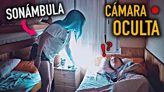 ME VUELVO SONÁMBULA 😂 Broma nocturna a MI AMIGA (se asusta mucho) | Carla Laubalo