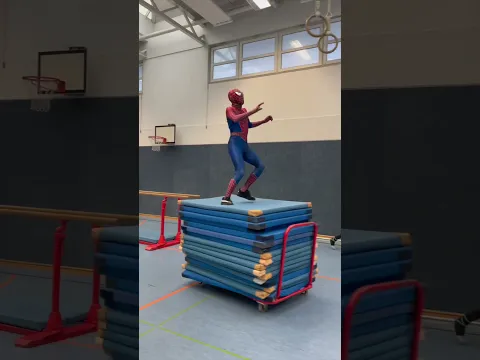 The floor is Lava Challange! With Spider-gwen🔥 #shorts