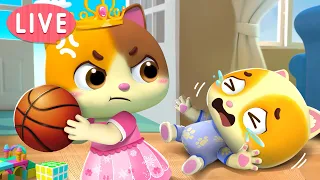 🔴LIVE | Sharing is Caring | Take Good Care of Your Toys | Kids Cartoon | BabyBus TV