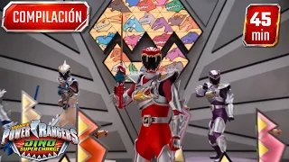 ¡Dino Super Charge en Acción! | Los Mejores Momentos | Power Rangers en Español