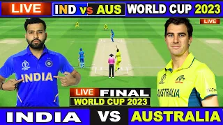🔥 Live Cricket 24 Simulation | IND vs AUS | ICC World Cup 2023 Match Centre 🎮🏏