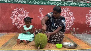 😋😋 Tasty jackfruit 😋😋 #villagenature