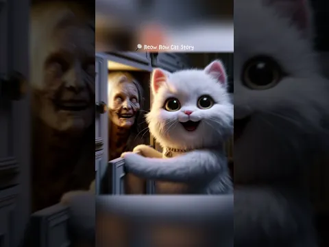 (Part 1) Grandma Becomes a Zombie, and the City is in Pursuit! What Will the Little Kitten Do?! #ai