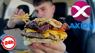 24 HS COMIENDO EN AXION ⛽️