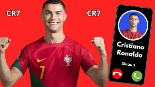 LLAMADA A CRISTIANO RONALDO | CR7 al Teléfono