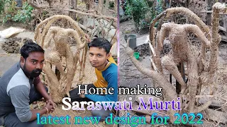 Saraswati mata ki murti kaise banaen | Saraswati making 2022 | Sarsawati murti banane ka tarika