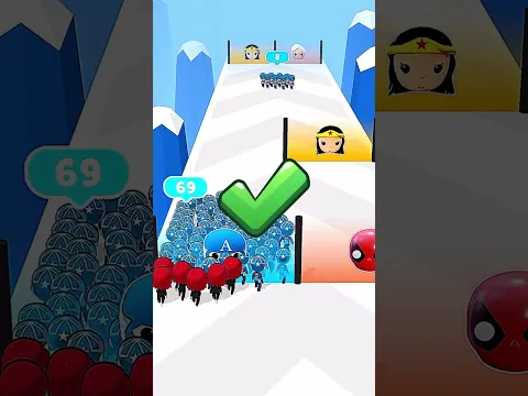 AGENT SUPER HERO RUN 🦸 ⭕️⭕️ #game #games #funnyvideos #funny #viral #trending