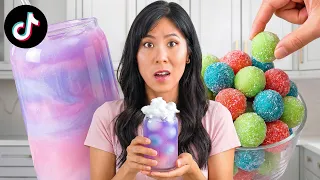 I Tested the MOST SATISFYING TikTok TREATS Recipes! 🍭