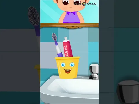 Tooth Care Song | Healthy Hygiene Video #shorts  #childrensongs #youtubeshorts #nurseryrhymes #kids