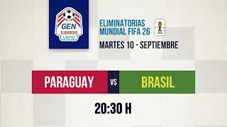 #GENALBIRROJOueno | Paraguay Vs. Brasil - Eliminatorias Sudamericanas 2024