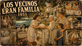 1955 – Cuando los Vecinos Eran Como Familia… Así Se Vivía en América